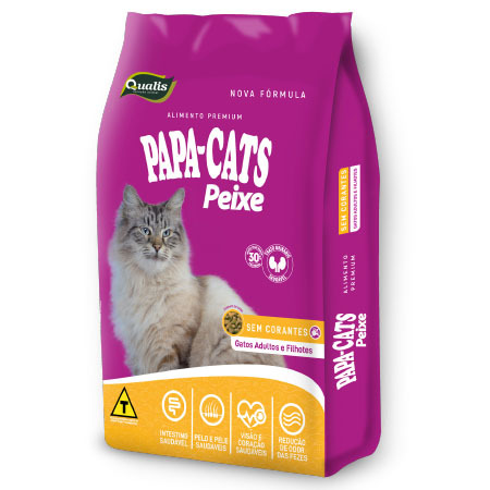 Papa Cats Peixe Gato Todas as Raças