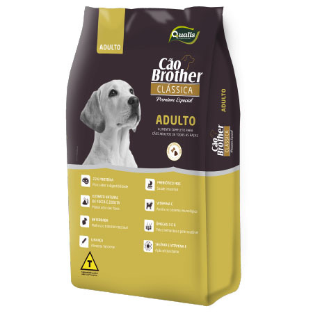 Cão Brother Clássica Cão Adulto Todas as Raças